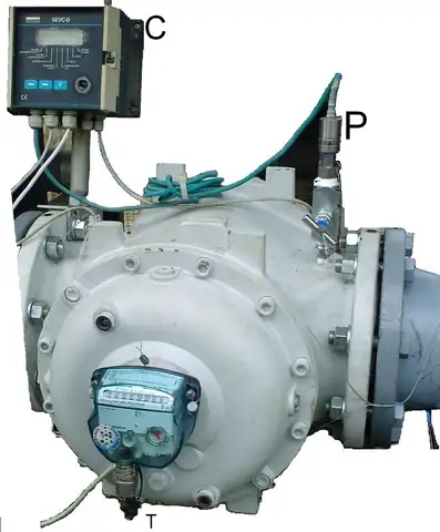 ภาพตัวอย่างเครื่องมือ: แบบแทนที่เชิงบวก (Positive Displacement Flow Meter (PD))