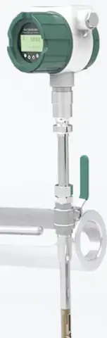 ภาพตัวอย่างเครื่องมือ: แบบมวลความร้อน (Thermal Mass Flow Meter)